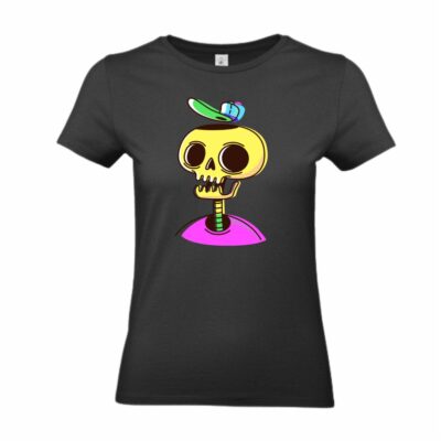 Fun Shirts Lustiges Skelett Damen